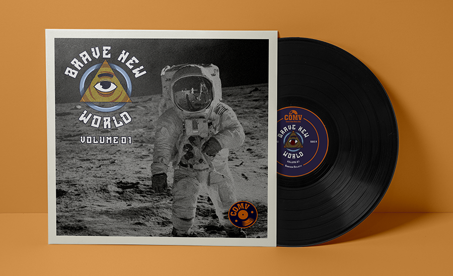 Capa e vinil Brave New World